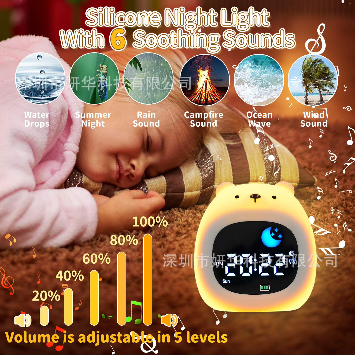 Nuevo Reloj Despertador Multifuncional con Diseño de Animal de Dibujos Animados, con Luz de Amanecer, Carga USB, Función de Repetición, Específico para Estudiantes