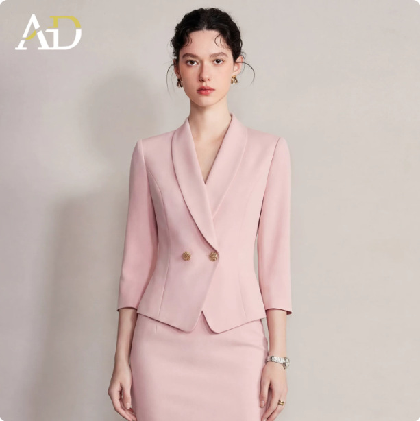 Pink suit