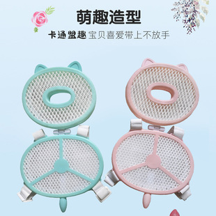 Baby anti-fall headrest baby head protection anti-fall cap cartoon children toddler pillow breathable 3D protection factory direct sales