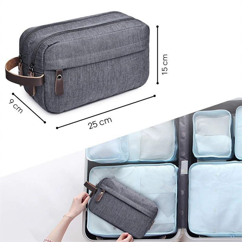 Handheld universal waterproof organizer bag, capacious cosmetic bag, wholesale