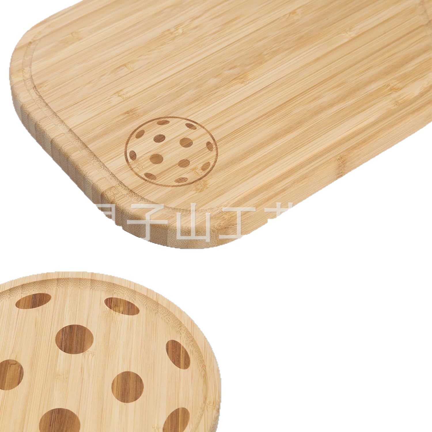 Madera creativa almohadilla de comedor con mangos bandeja picker raqueta bandeja de forma de taza de vino almohadilla mesa taza bandeja de cocina