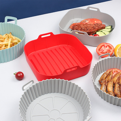 Amazon's new air fryer silicone baking pan food-grade silicone air fryer pad household baking baking pan now available