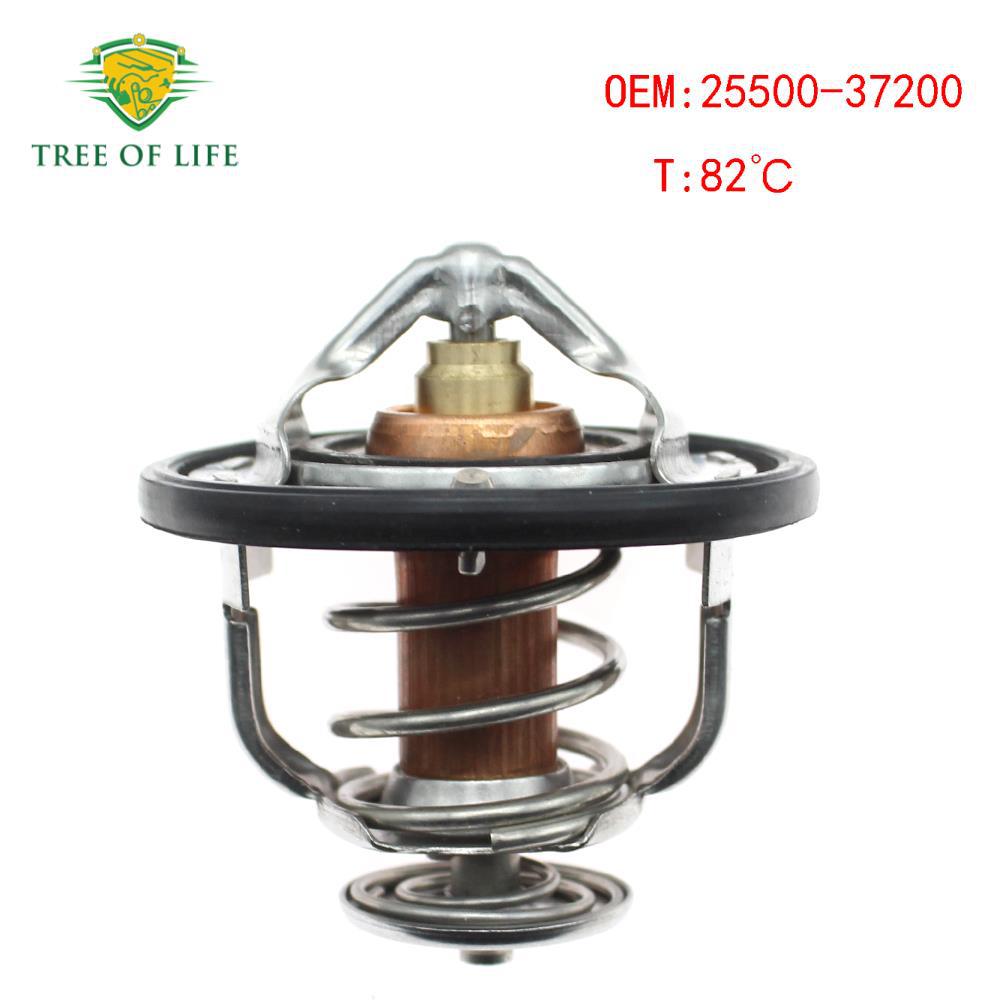Termostato de Refrigerante del Motor 25500-37200 82 °C