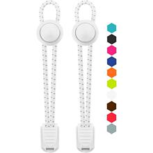 D 43628 Elastic no-tie reflective shoelaces ������ϵ����Ь��