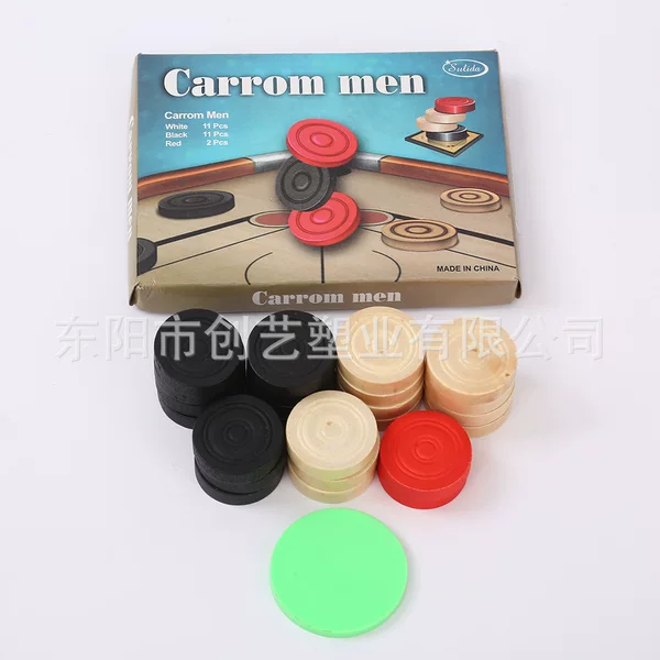 Cross-border international chess 240 suit one educational toy double-sided thread wooden round checkers board game