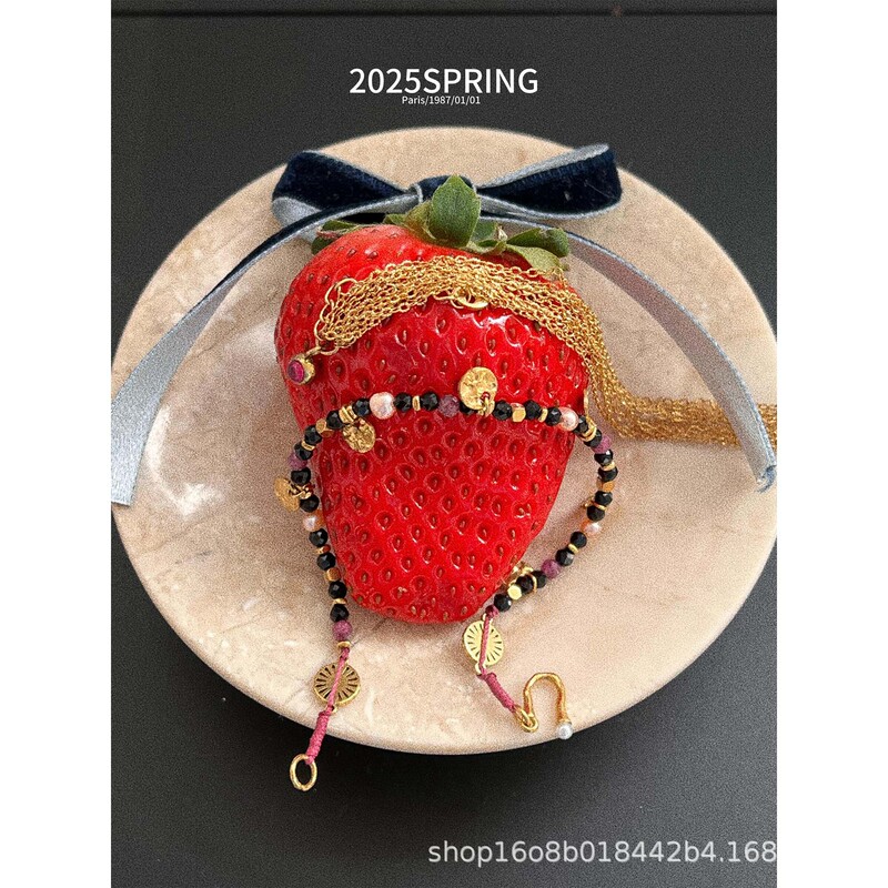 301 Spring Style French Workshop Hand-Woven Style, Anti-Sweat and Not Afraid of Fading, Simple and Difficult to Make Bracelet M6-15