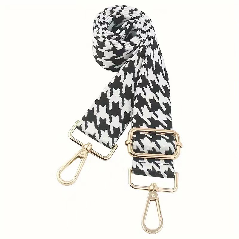 Polyester Stripe Bag Strap display picture 1