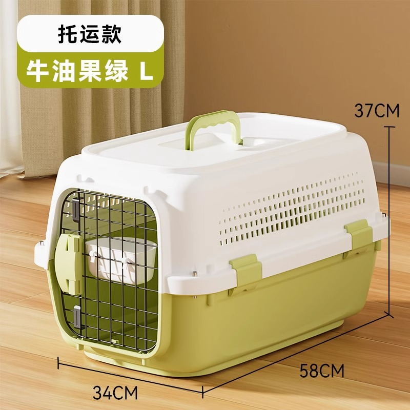 Caja de aire para mascotas gato bolsa de gato portátil aire China perro de mascota caja de envío caja de espacio jaula de coche