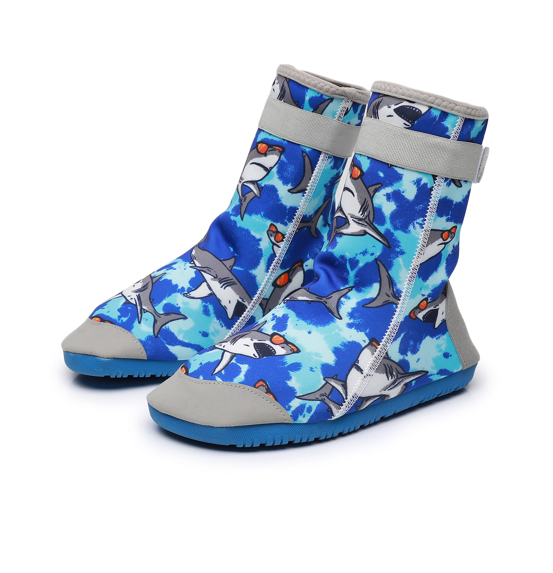 興拓ハイカット親子子供用男女兼用ウォーターシューズ、シュノーケリングビーチシューズソックス、ホームフロアシューズ、スイミングシューズ