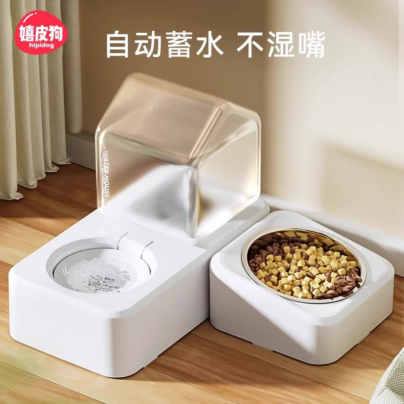 Tacos de cerámica para perros, alimentadores de mascotas, bebedores de agua para perros pequeños y medianos, perros gatos, cuenca para perros, artículos para mascotas, casas de agua, tres tazones