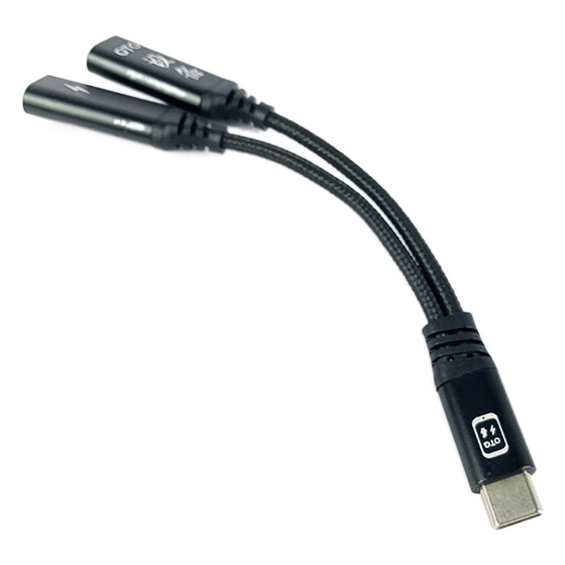 Применимо для Apple typeC-TPC материнский адаптер для синхронизации зарядки в прямом эфире звуковой карты USB-mouse OTG адаптер