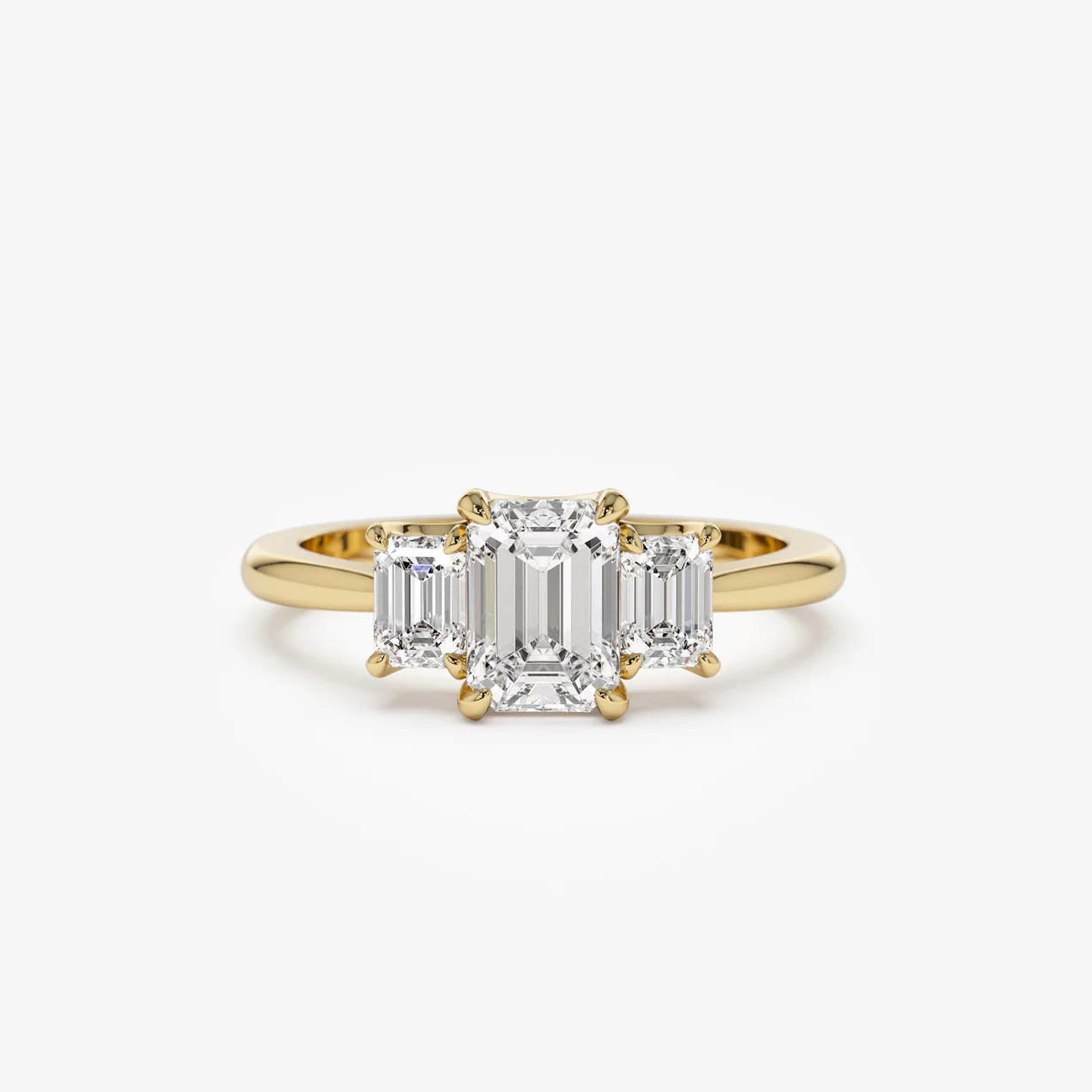 Light Luxury Fashion Sparkling Faceted Diamond Elegant Temperament Wedding Proposal Couple Ring Women Cross-Border_voghion.com