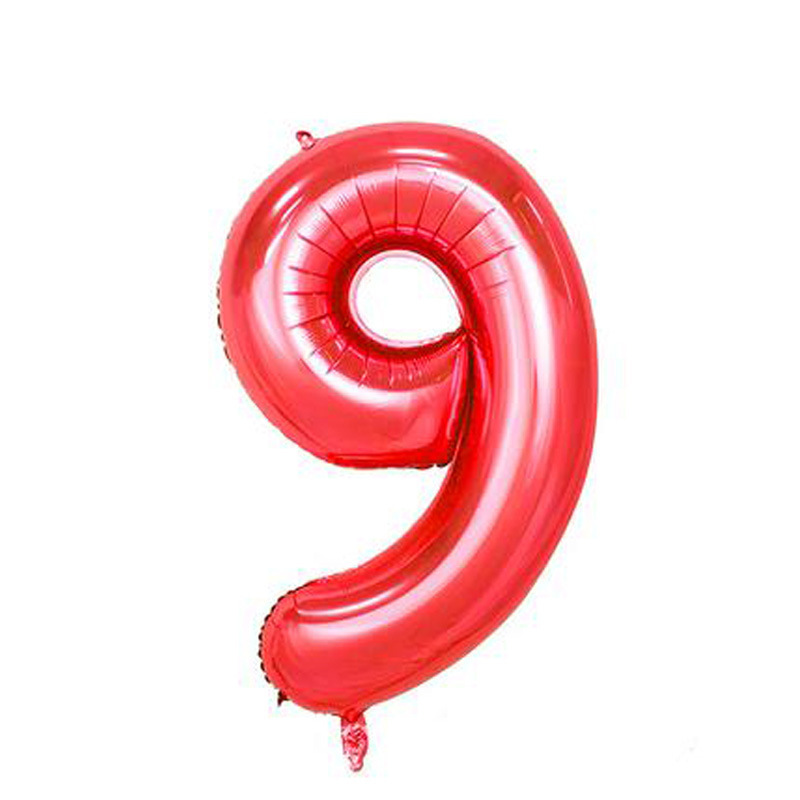 Versión estadounidense de 32 pulgadas rojo digital 9 (con embalaje independiente)