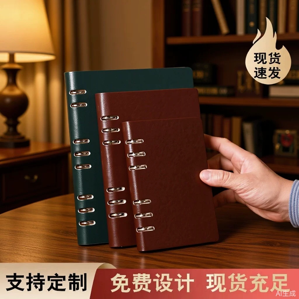 a5活页笔记本b5套装活页本a4记事本b5日记本会议记录商务礼盒套装