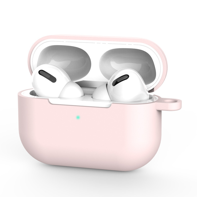 Funda protectora de silicona para auriculares Apple, funda para auriculares Airpods Pro, funda protectora para auriculares inalámbricos Bluetooth