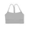 Medium gray Y vest