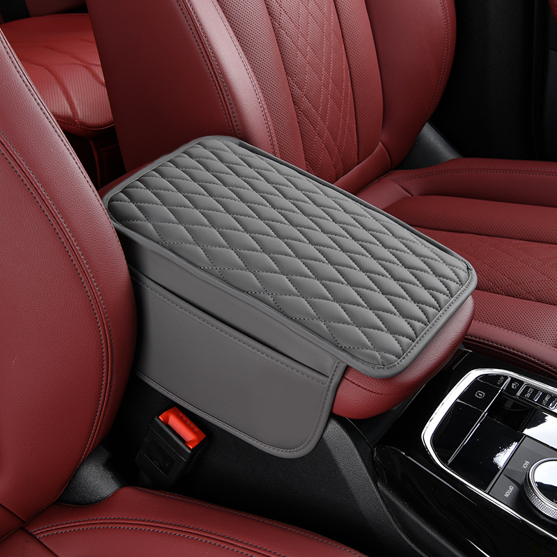 Manufacturers cross-border GM diamond armrest box pad upgrade on both sides of the storage pocket central armrest box protective pad cover
