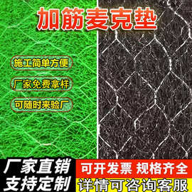加筋麦克垫河道治理水利石笼网卷土工护坡格宾网雷诺护垫阻燃网垫