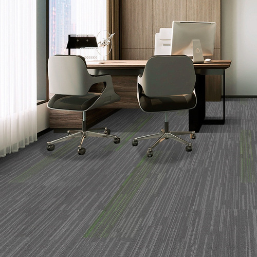 Office Carpet: Liangxi/QinChuan/Jiangdu Commercial & Home Use, 8mm Thickened Soundproof Interlocking Tiles for Full Coverage Flooring