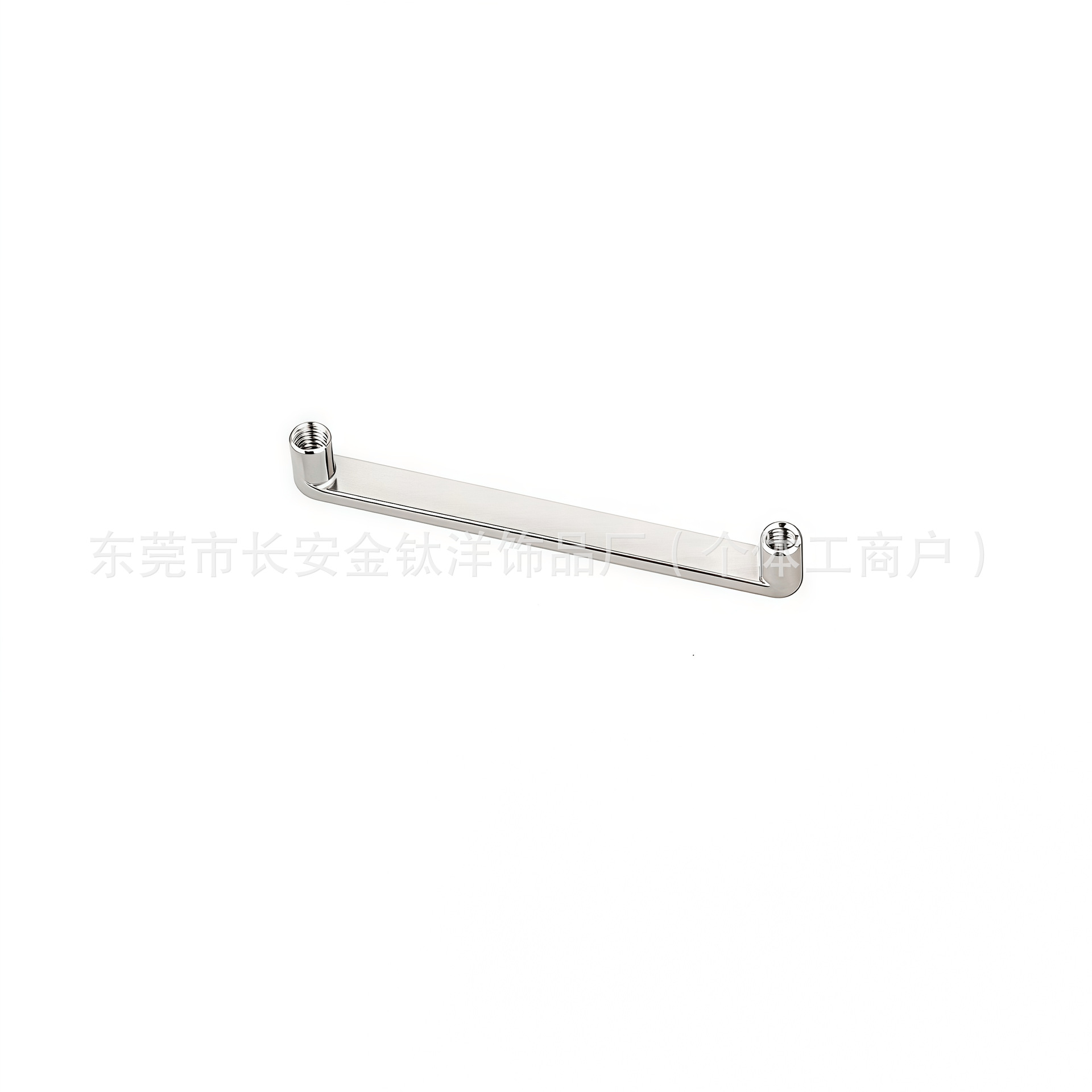 Pointed titanium steel lip stud product view