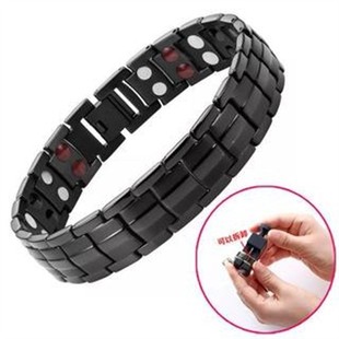 Cloud brocade Amazon explosions cross-border jewelry detachable double row magnet men's bracelet European and American couples bracelet