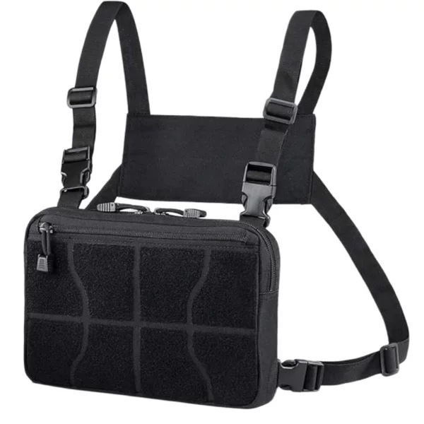 Tactical Outdoor Emergency Bag Hiking Mountaineering Chest Bag Portable Functional Crossbody Quick-Response Tactical Chest Storage Bag