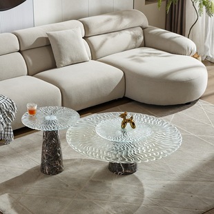 Hot-Melt Glass Supports Customization of Coffee Tables, Dining Tables, Screens, Partitions, Colorful, Fashionable and Translucent