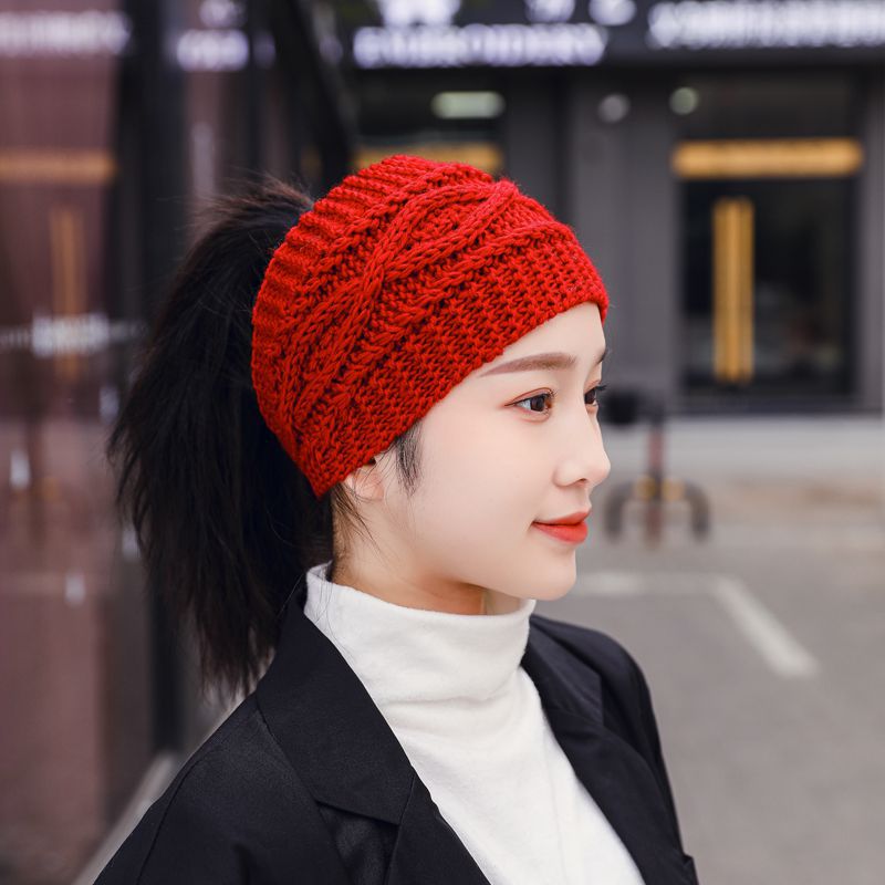 Demi-season keep warm fashionable headband handmade