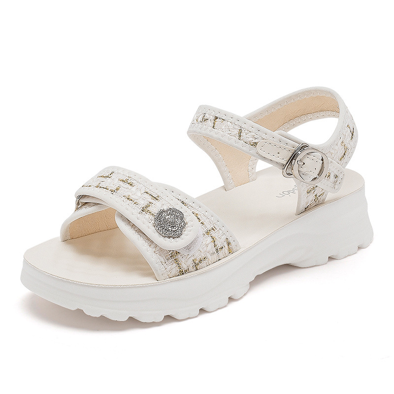 Sandalias Romanas Augusden para Mujer con Suela Gruesa, Primavera-Verano 2026, Nuevas, Modernas, Elegantes, para Playa y Exteriores