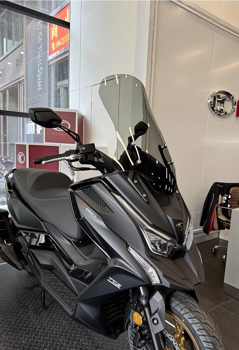 Suitable for Gwangyang Rowing S350 Special Modified and Heightened Windshield S250 Front Windshield Modified and Heightened Accessories