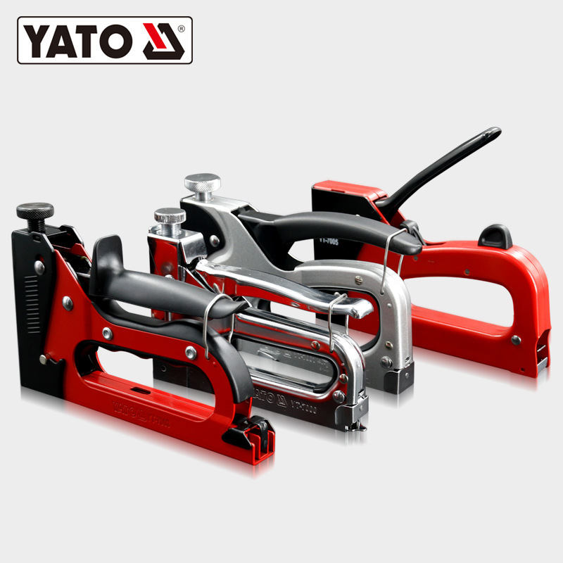 YATO易尔拓进口打钉枪手动射钉枪三用码钉抢油画马订枪相框马丁枪