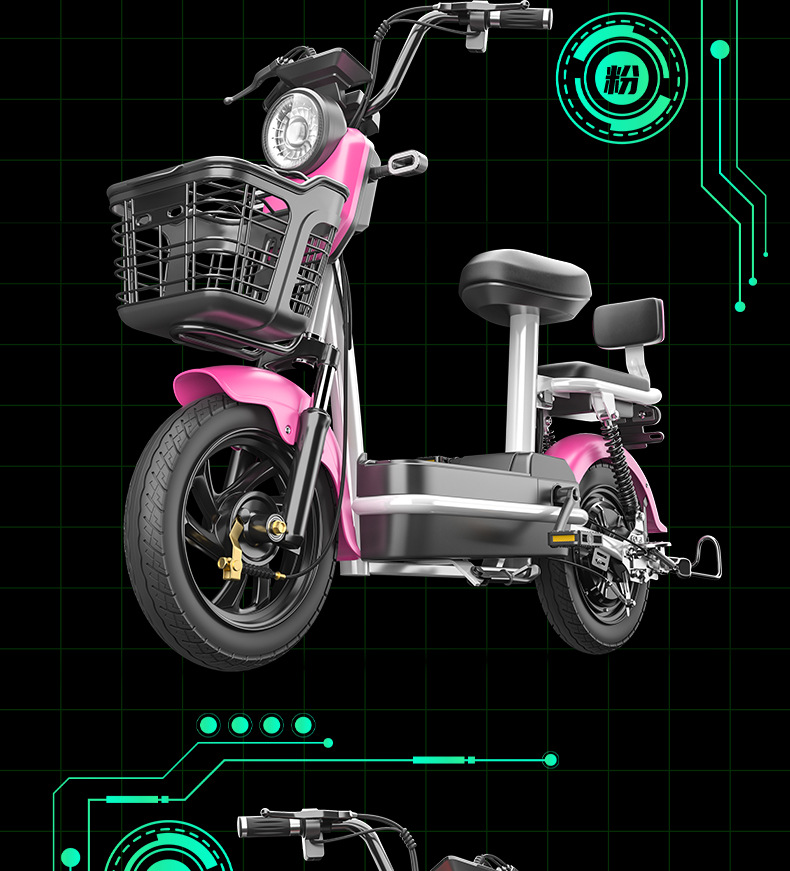 New Electric Vehicle Small Electric Bicycle Parent-child Transport