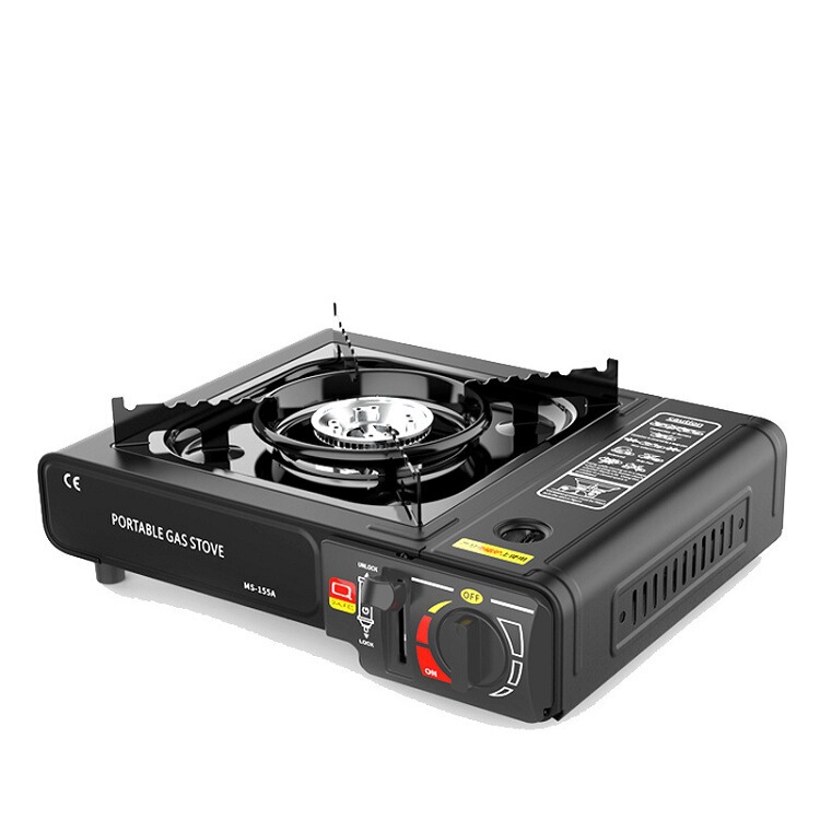 Outdoor Portable Cassette Stove, Portable Cassette Hot Pot, Outdoor Barbecue Stove, Household Butane Gas Stove, Dual-Use Gas Stove