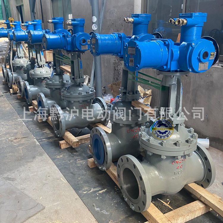 ZJK941H-40C DN250材质碳钢 矿用隔爆兼本安电动闸阀 AC380V/660V