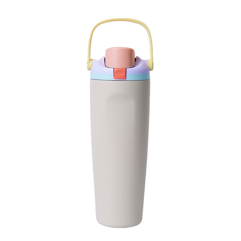 Cross-border 304 acero inoxidable portátil taza de fruta de gran capacidad 30oz taza de hielo taza rebote taza cubierta taza de agua deportiva al aire libre