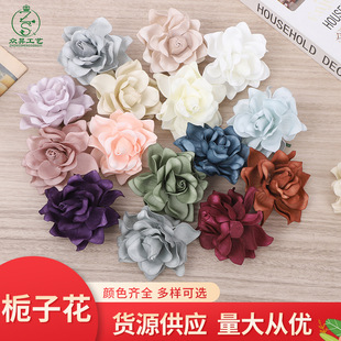 PE Gardenia Flower Head Simulation Bubble Flower Box Bouquet Bride Blossom DIY Packaging Material Manufacturer wholesale