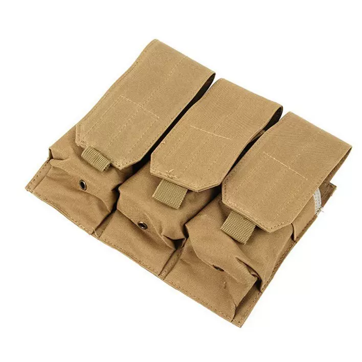 跨境新品战术三联弹夹包 附件包丛林迷彩小杂物包军迷molle工具包