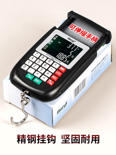 Wholesale Electronic Pocket Scale Portable High-Precision Gram Scale Household Vegetable Measuring Scale Fishing Weighing Courier Hook Scale