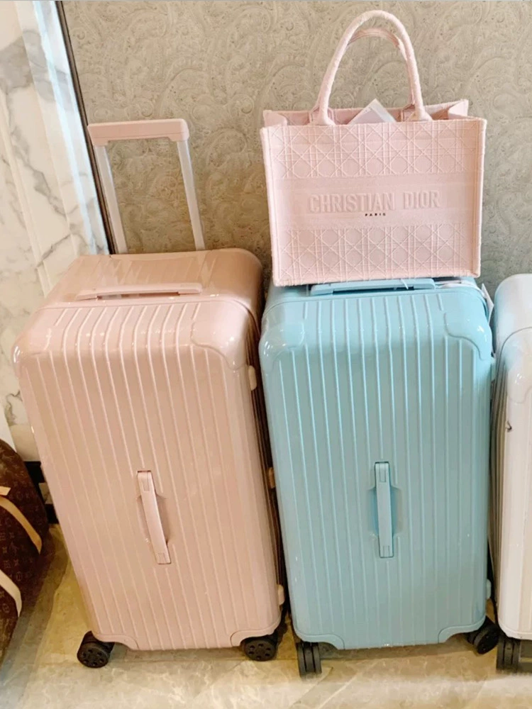 Suitcase large universal, spacious hard-shell spinner, 4-wheel, multiple colors (25–31 inches)