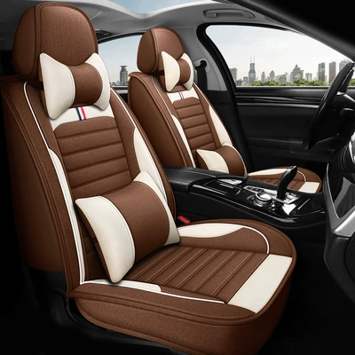 linen car cushion new four seasons — Seat cushion, seat cover
