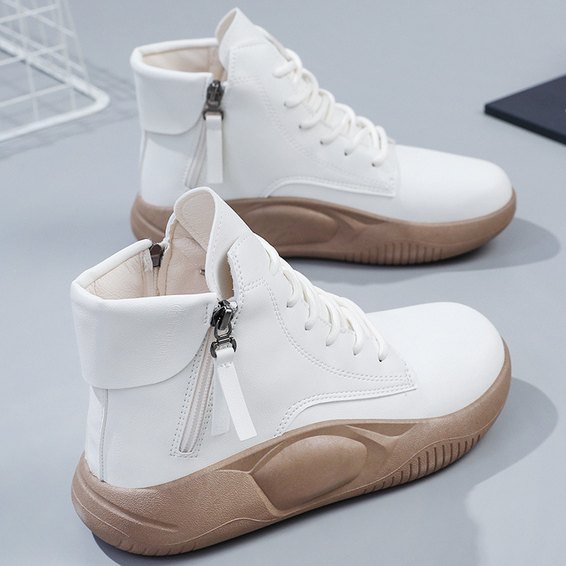 Zy5898 New 2022 Autumn and Winter Student Sports Casual Shoes Heightening Flats Shoes Versatile Ins Trendy Women's Shoes