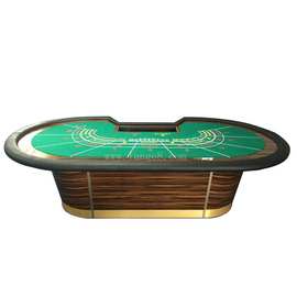 广州蓝鸽2.8米9位扑克桌批发 扑克桌厂家 poker table 支持定制