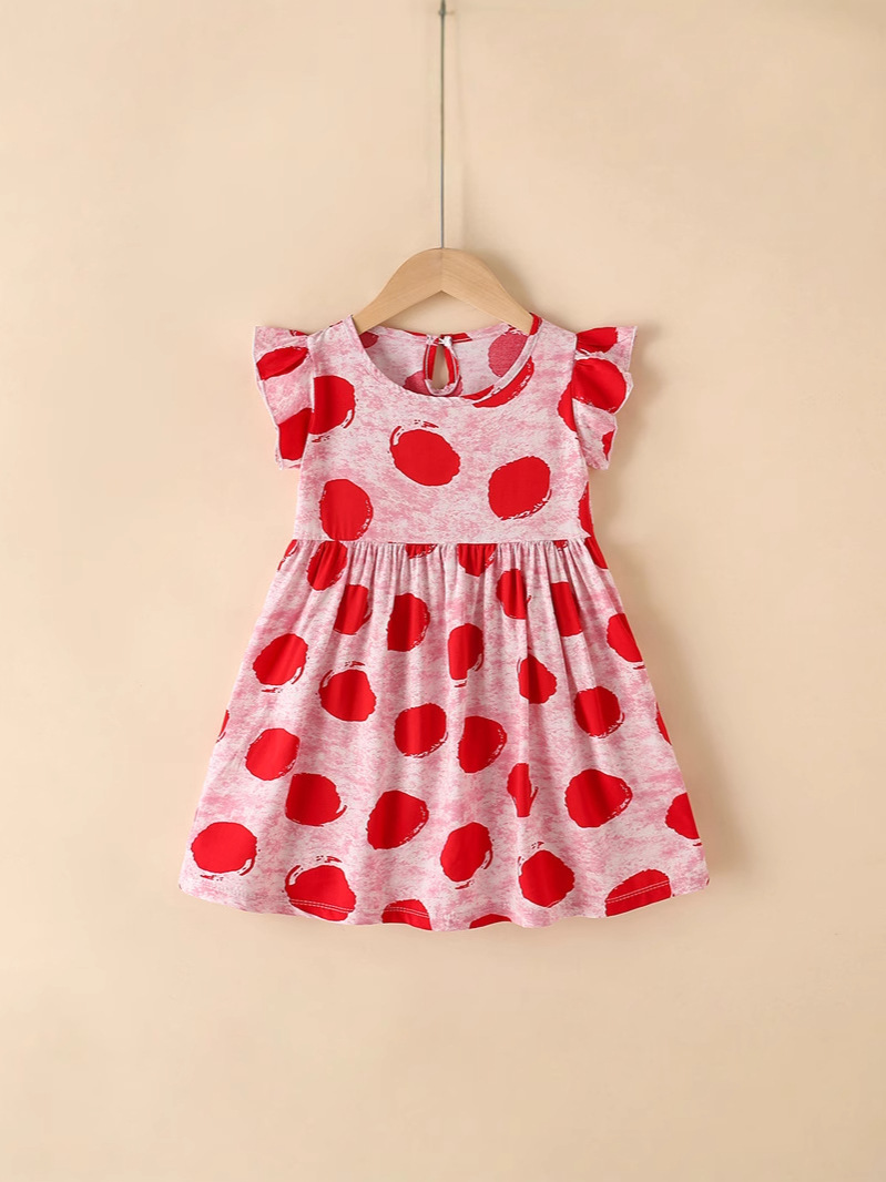 新しい女の子のワンピースの夏の花の子供の王女のスカートのビーチのスカートの夏の綿の絹のガーターのベストのスカートの2025