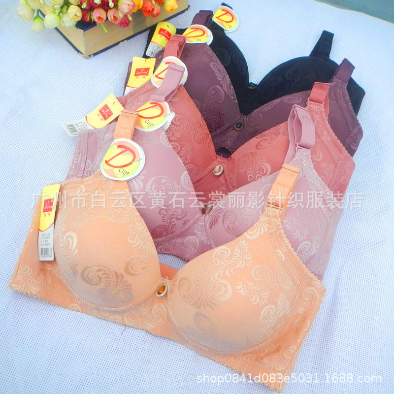瑩嫦媽媽內衣女大胸顯小無鋼圈聚攏薄款中老年大碼舒適文胸罩429D