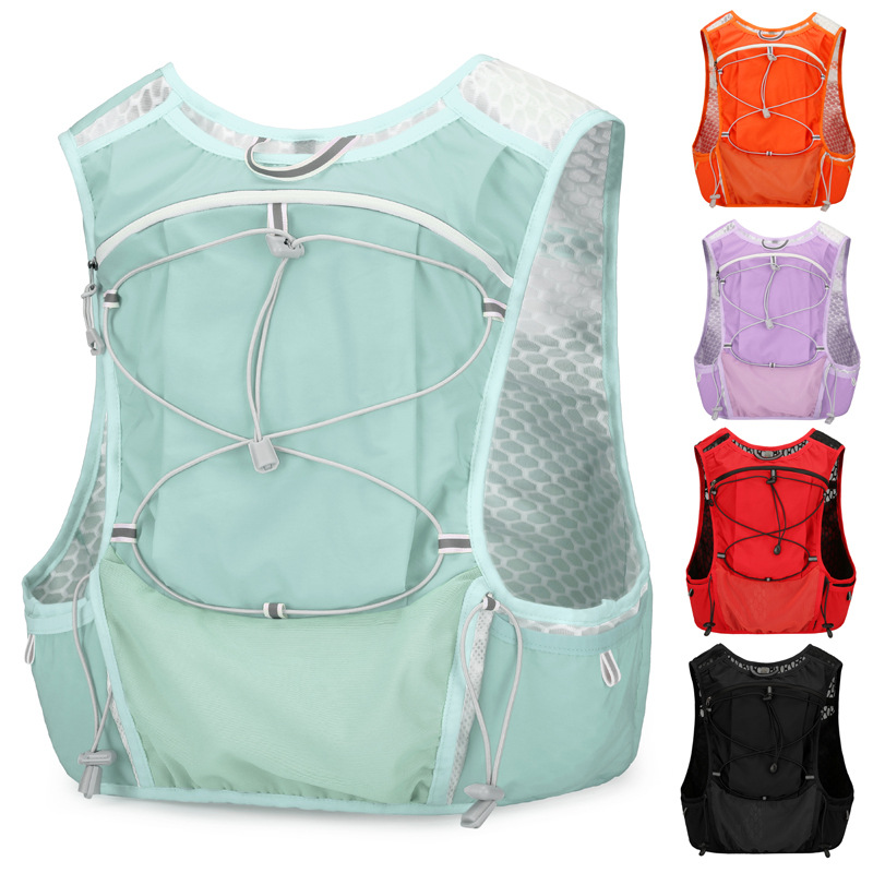 Cross-Border New Breathable Yoga Vest Sling Bag Vest Bag Outdoor Fashion Sports Cycling Mountaineering Travel Bag