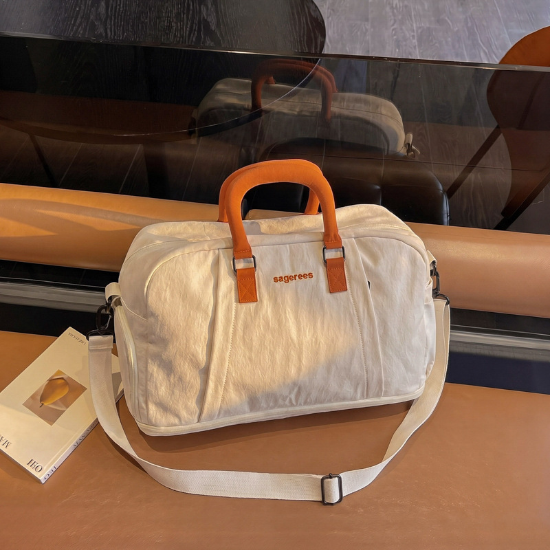 旅行包大容量可扩展旅游出差手提行李袋女轻便干湿分离运动健身包产品实拍图_箱包皮具货源实拍