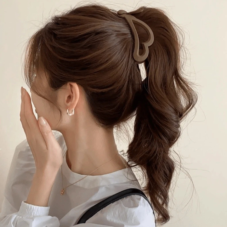 High Ponytail Banana Clip Medium-Sized Hairpin with a High-End Feel, Claw Clip for the Back of the Head, Trendy Hair Clip, Hair Accessory, Bun Hairpin
