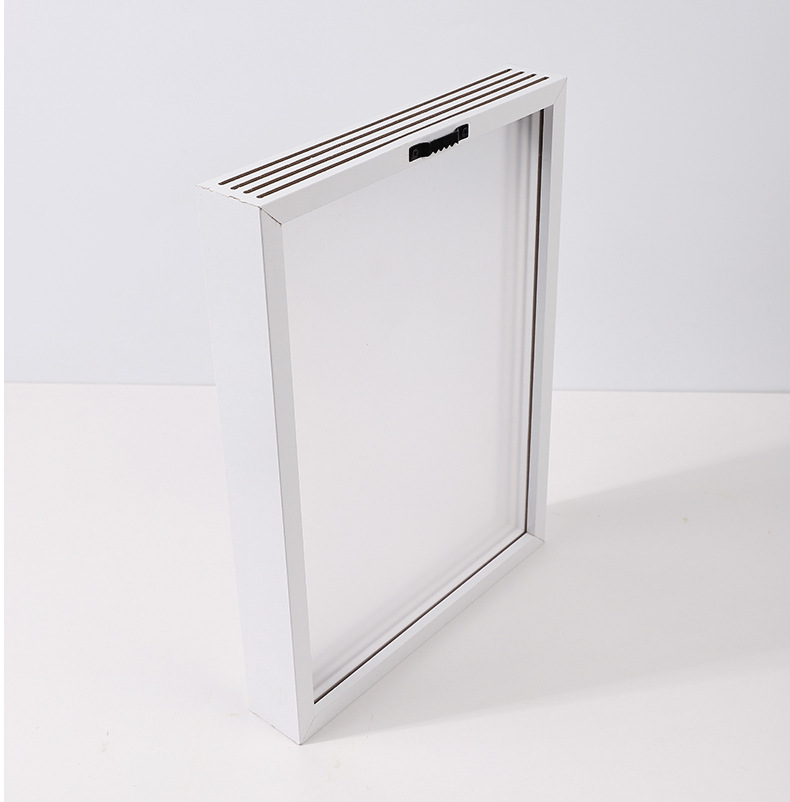 Pet DIY photo frame colourful graffiti hand and foot prints memorial photo frame can be hung or displayed