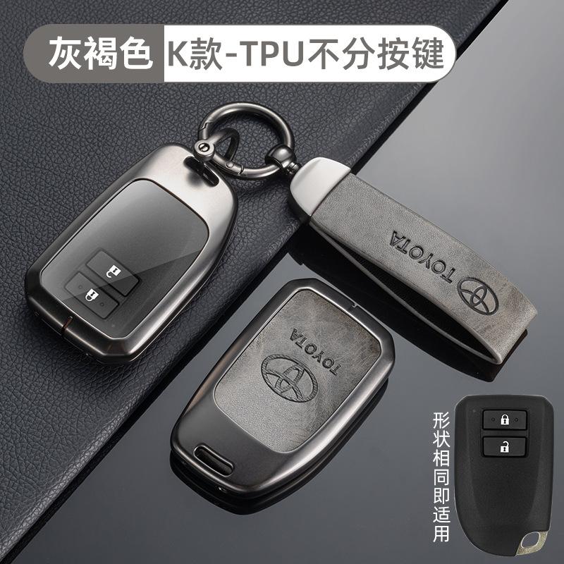 [toyota k tpu does not distinguish buttons - bronze gray] shell + ring crescent buckle