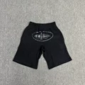 Black shorts (printed in gray)